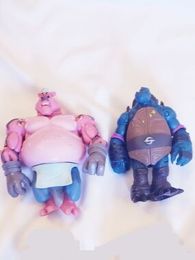 Teenage Mutant Ninja Turtles TMNT Slash & Meat Sweats Action Figures